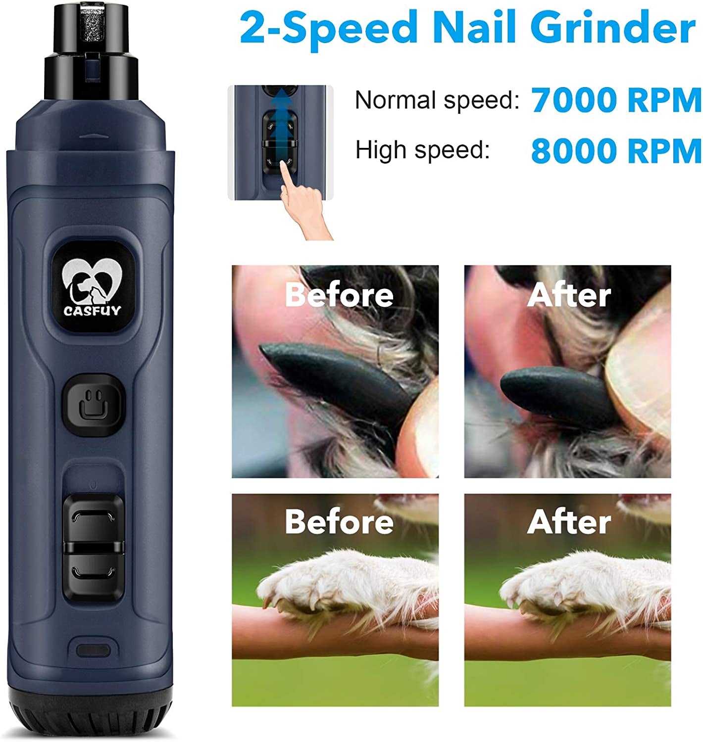 BrightPaws Quiet Nail Trimmer