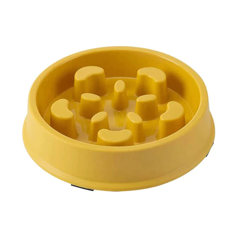 Non-Slip Slow Feeder Bowl – Choke-Proof Pet Bowl for Small Dogs & Cats, Ideal for Rice & Food