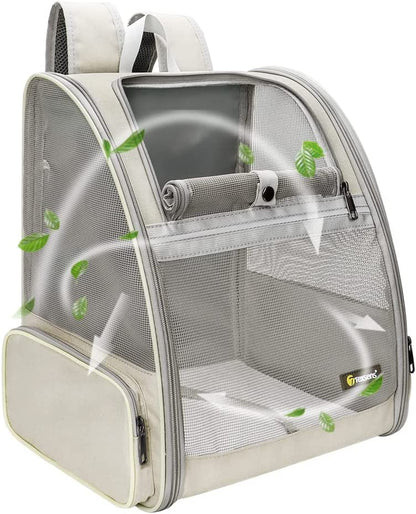 Innovative Bubble Backpack Pet Carrier for Cats & Dogs - Travel in Style!