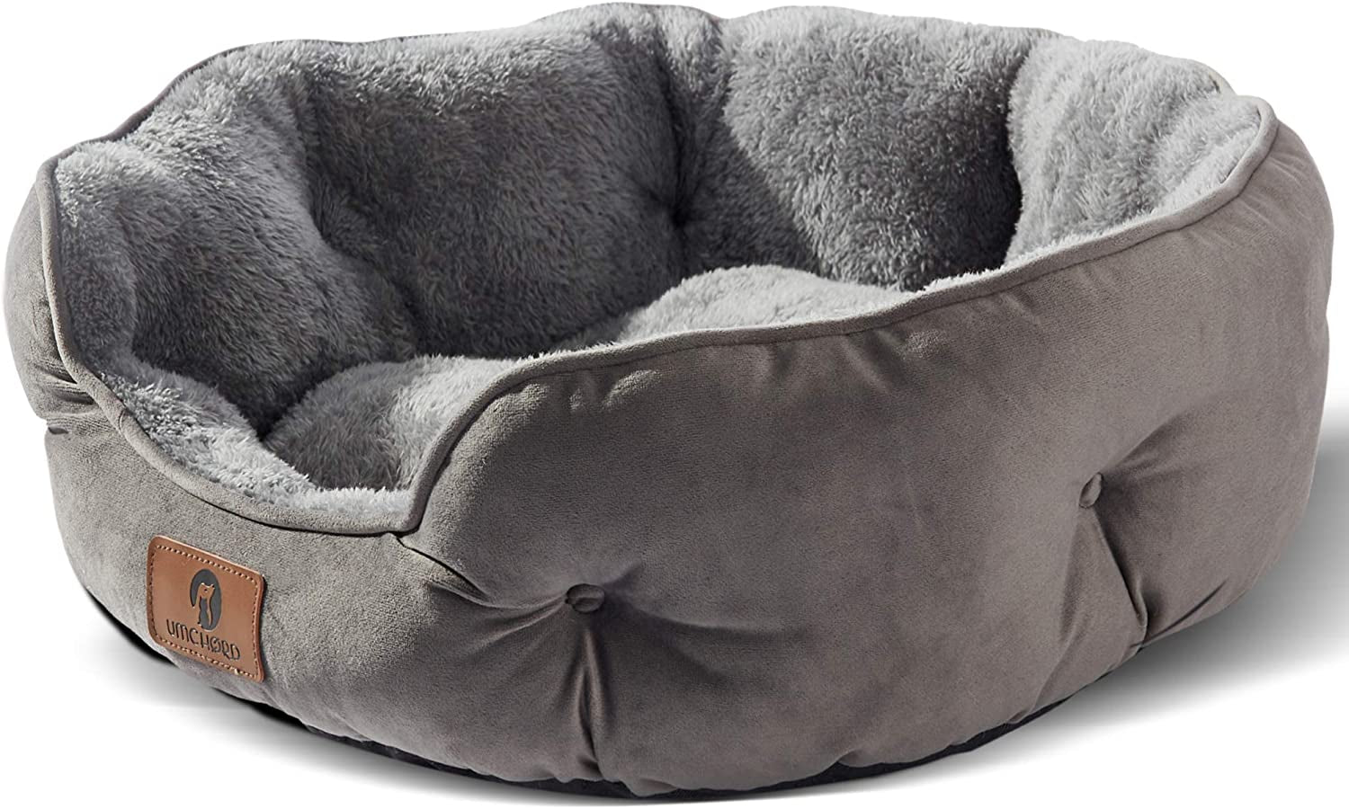 Extra Soft Small Dog & Cat Bed - Machine Washable, Anti-Slip, Water-Resistant