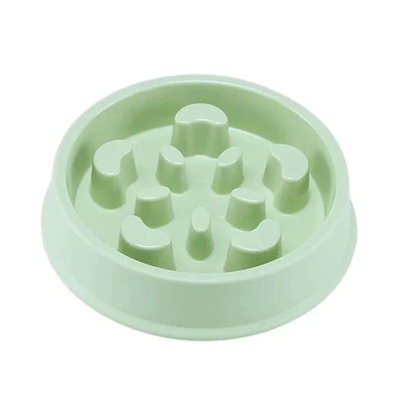 Non-Slip Slow Feeder Bowl – Choke-Proof Pet Bowl for Small Dogs & Cats, Ideal for Rice & Food