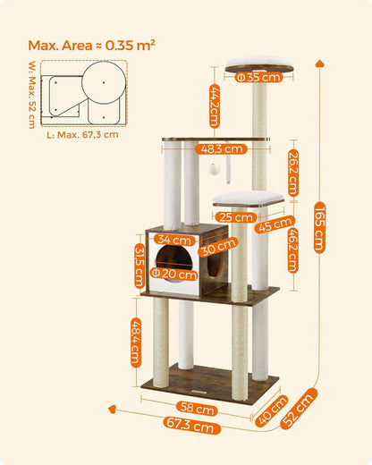 Cozy Adventure Cat Tower