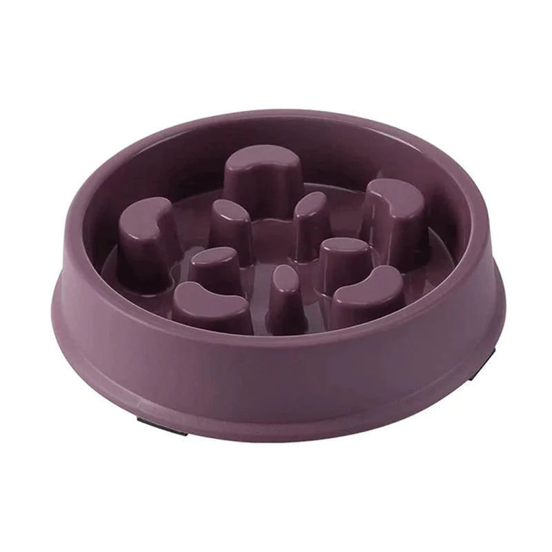 Non-Slip Slow Feeder Bowl – Choke-Proof Pet Bowl for Small Dogs & Cats, Ideal for Rice & Food