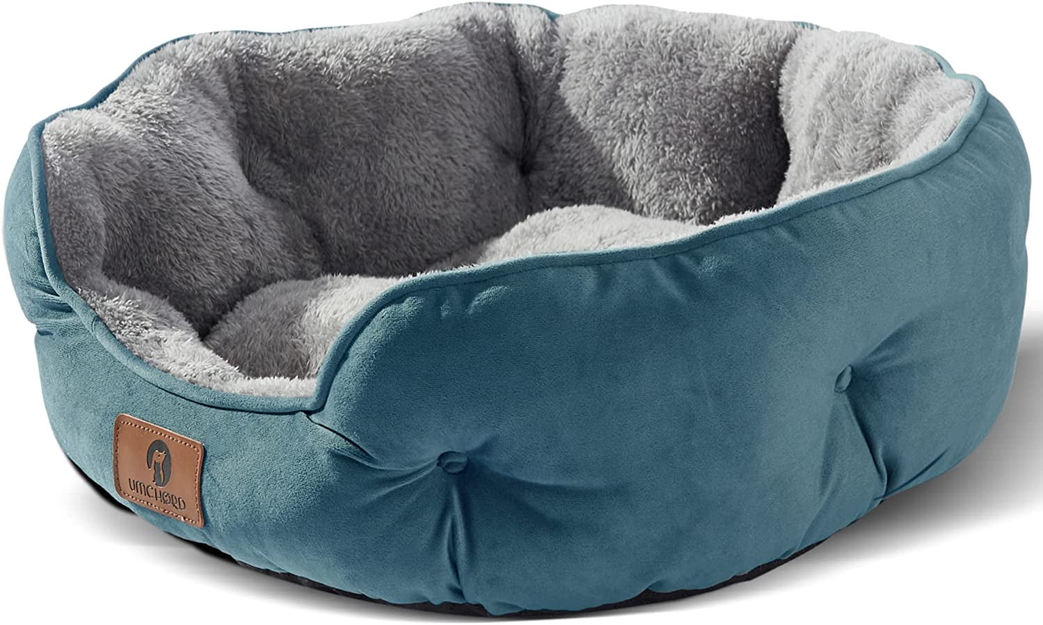 Extra Soft Small Dog & Cat Bed - Machine Washable, Anti-Slip, Water-Resistant