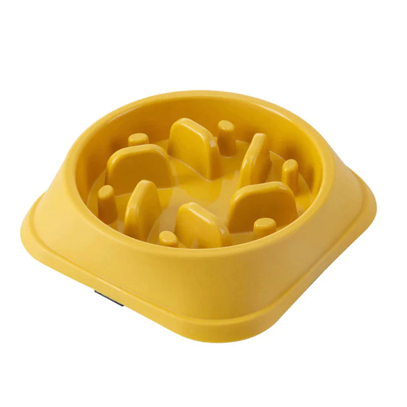 Non-Slip Slow Feeder Bowl – Choke-Proof Pet Bowl for Small Dogs & Cats, Ideal for Rice & Food