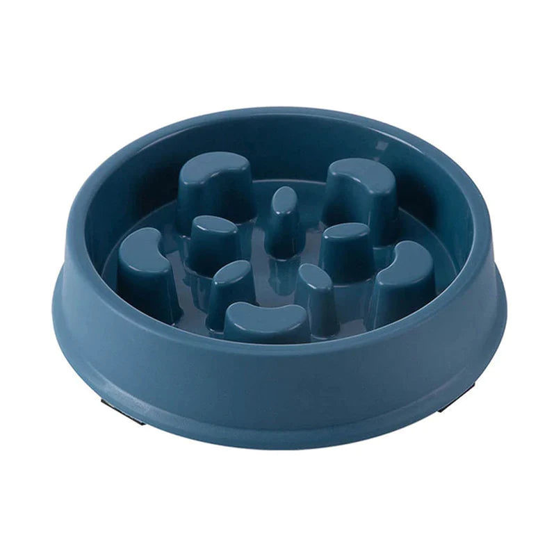 Non-Slip Slow Feeder Bowl – Choke-Proof Pet Bowl for Small Dogs & Cats, Ideal for Rice & Food