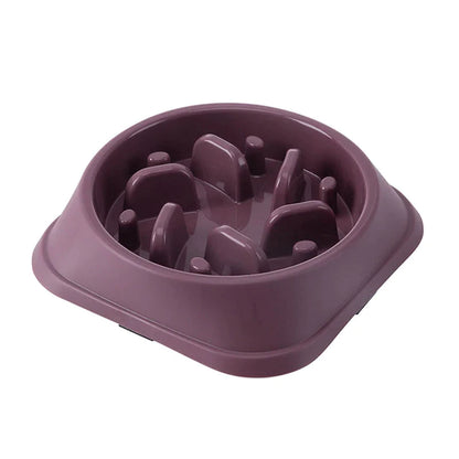 Non-Slip Slow Feeder Bowl – Choke-Proof Pet Bowl for Small Dogs & Cats, Ideal for Rice & Food