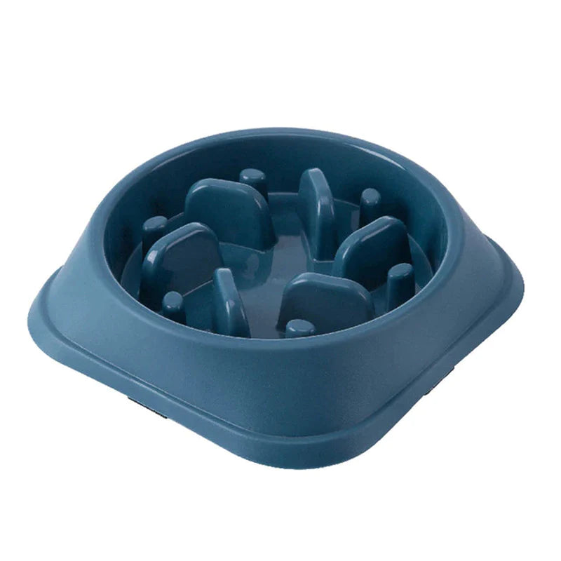 Non-Slip Slow Feeder Bowl – Choke-Proof Pet Bowl for Small Dogs & Cats, Ideal for Rice & Food