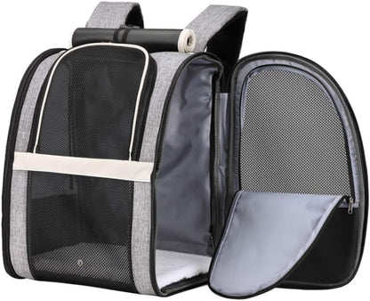 Innovative Bubble Backpack Pet Carrier for Cats & Dogs - Travel in Style!