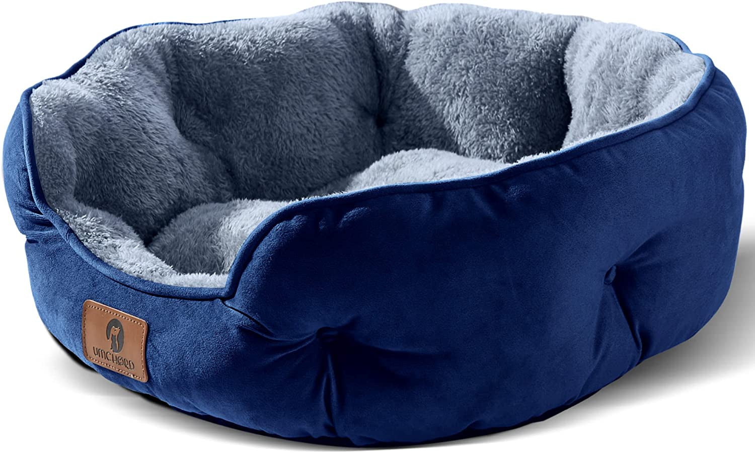 Extra Soft Small Dog & Cat Bed - Machine Washable, Anti-Slip, Water-Resistant